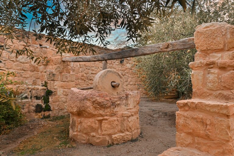 ancient stone olive oil press (1)